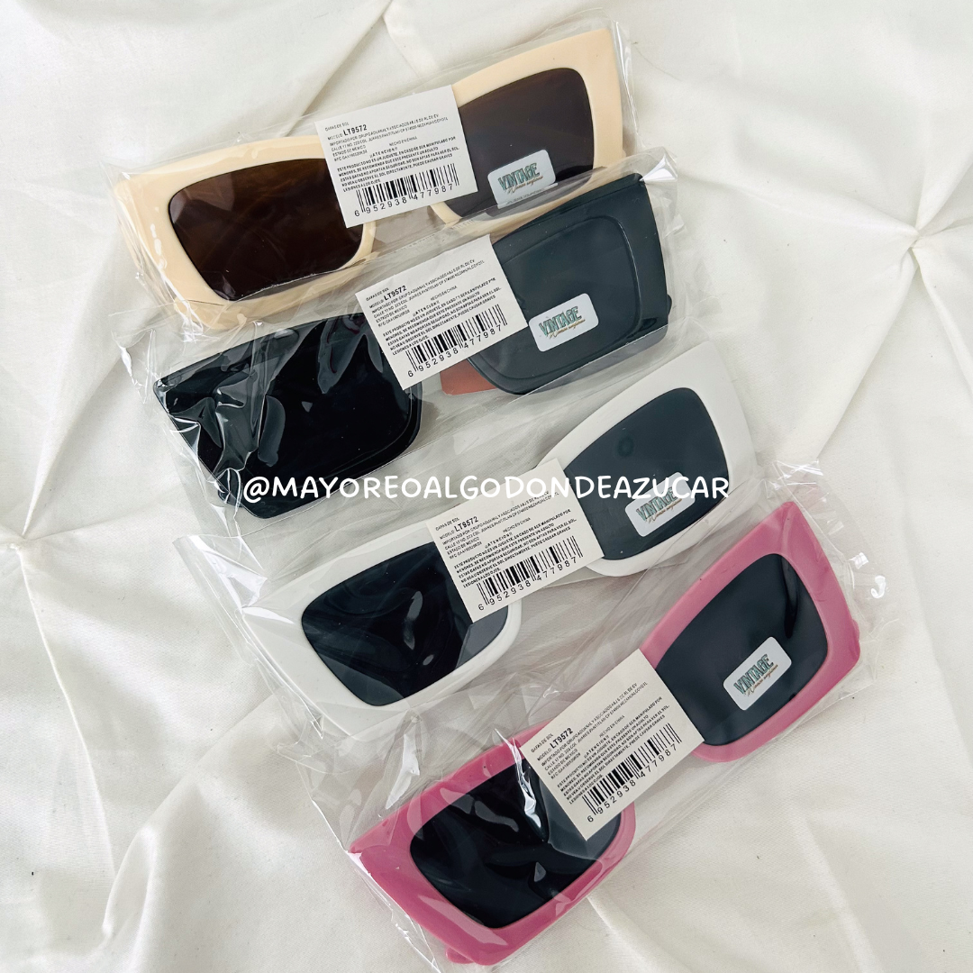 Gafas mayoreo 500 piezas.