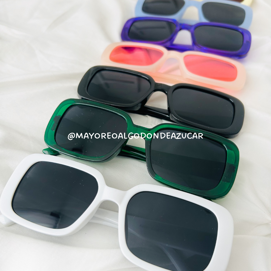 Gafas mayoreo 500 piezas.