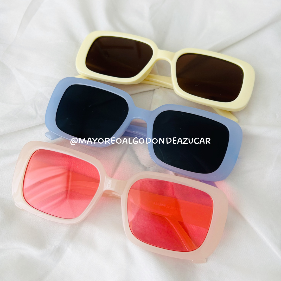 Gafas mayoreo 500 piezas.