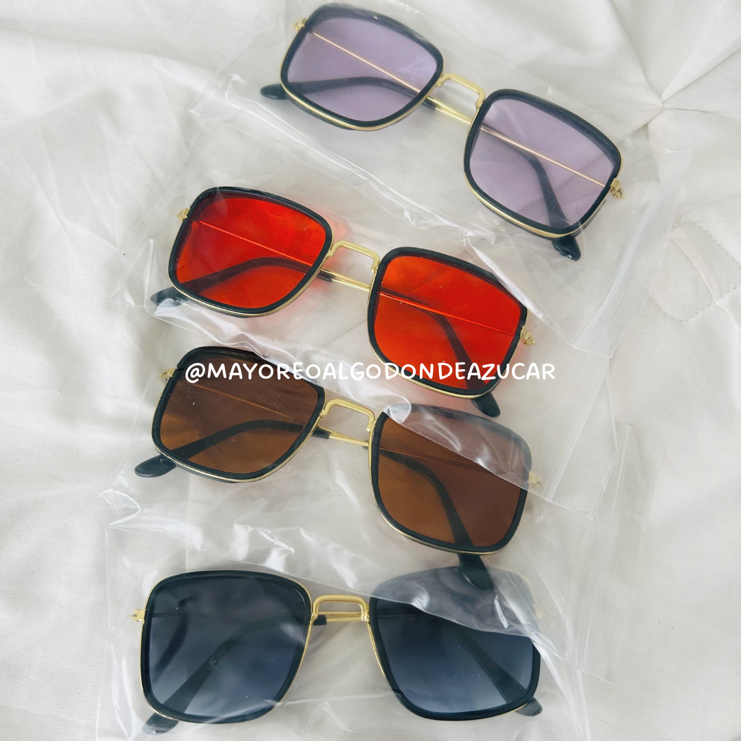 Gafas mayoreo 500 piezas.