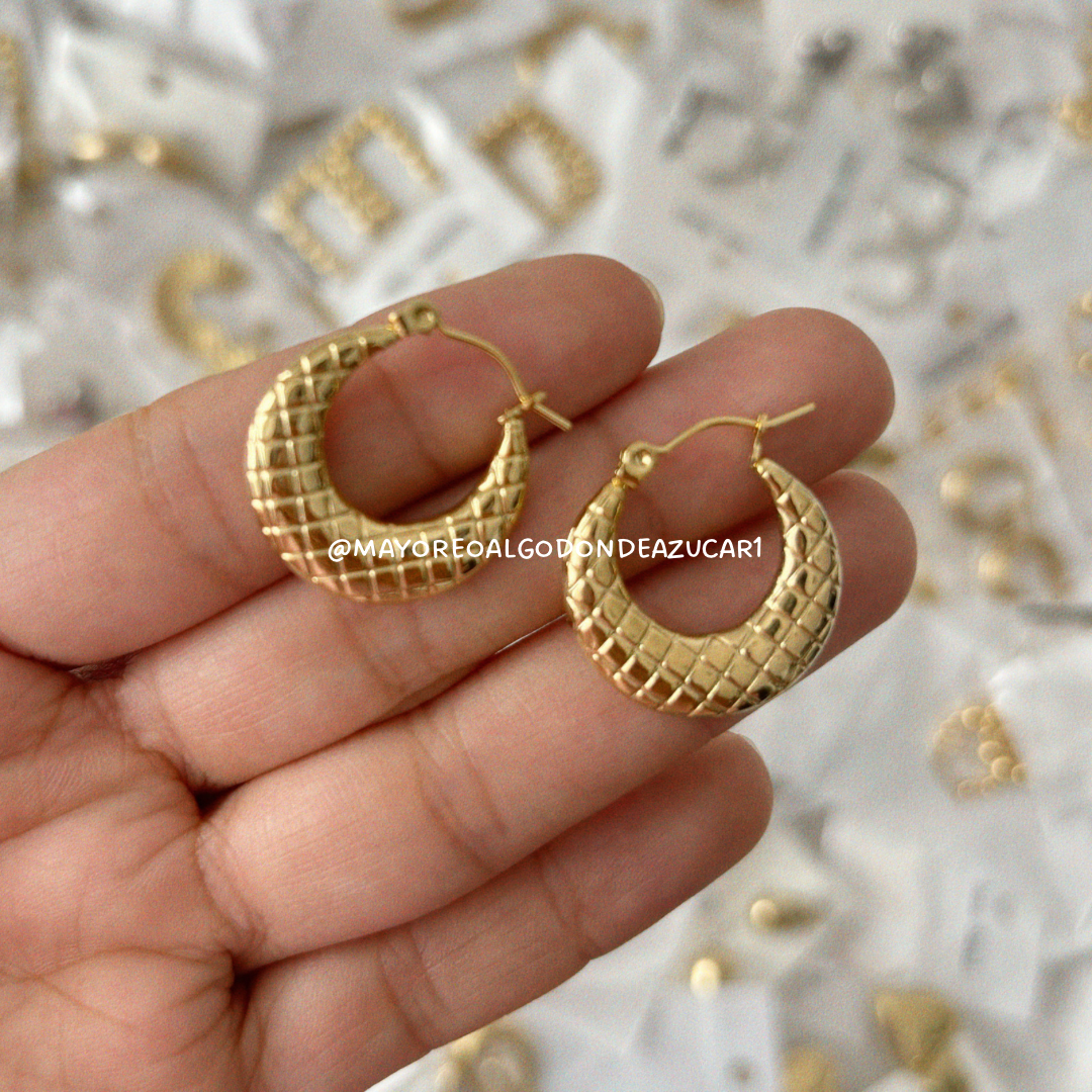 Arracadas /aretes PREMIUM 50 piezas.