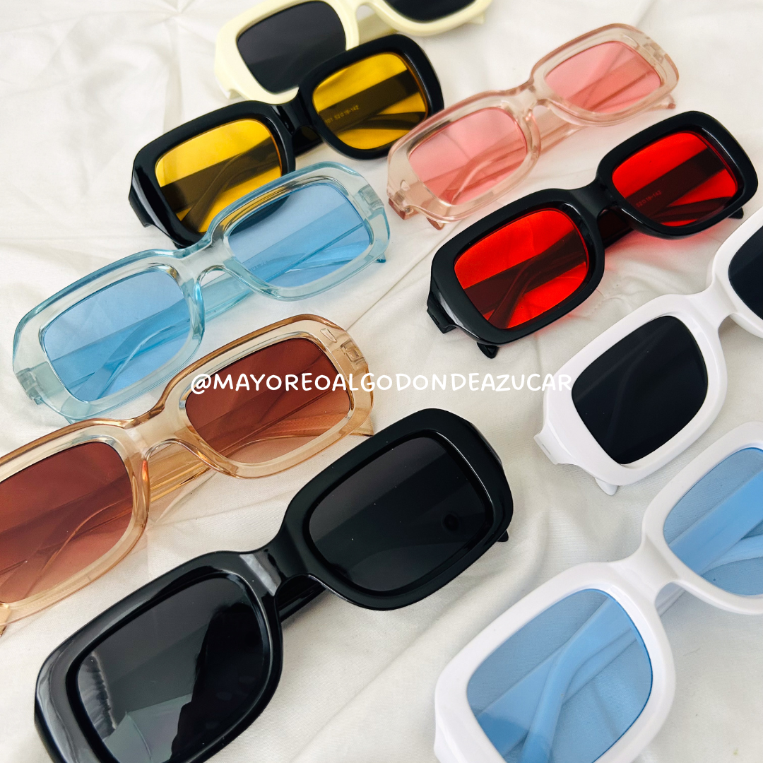 Gafas mayoreo 500 piezas.