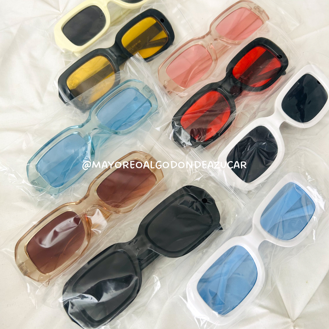 Gafas mayoreo 500 piezas.