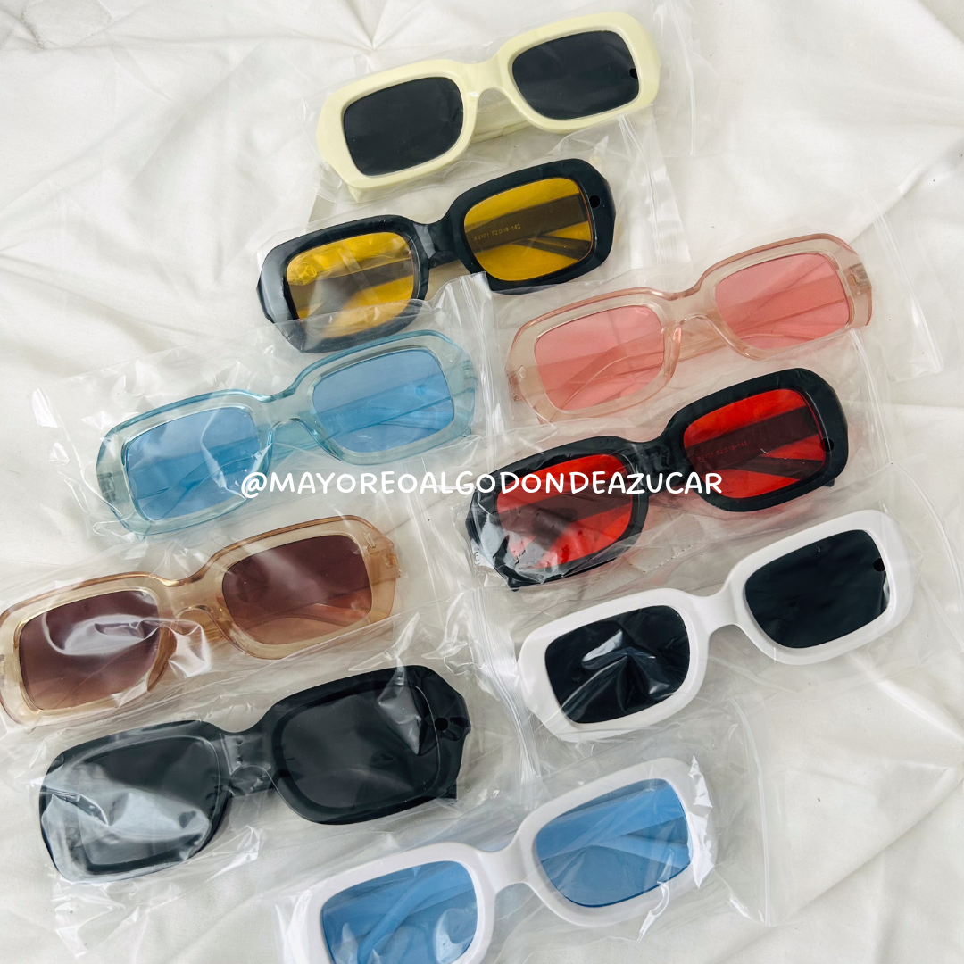 Gafas mayoreo 500 piezas.